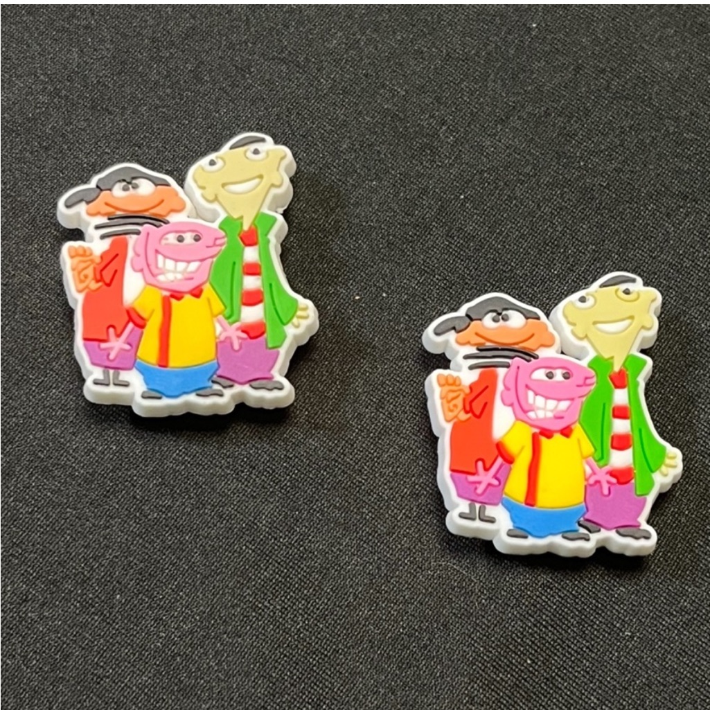 Ed, Edd, And Eddy Croc Charm Set